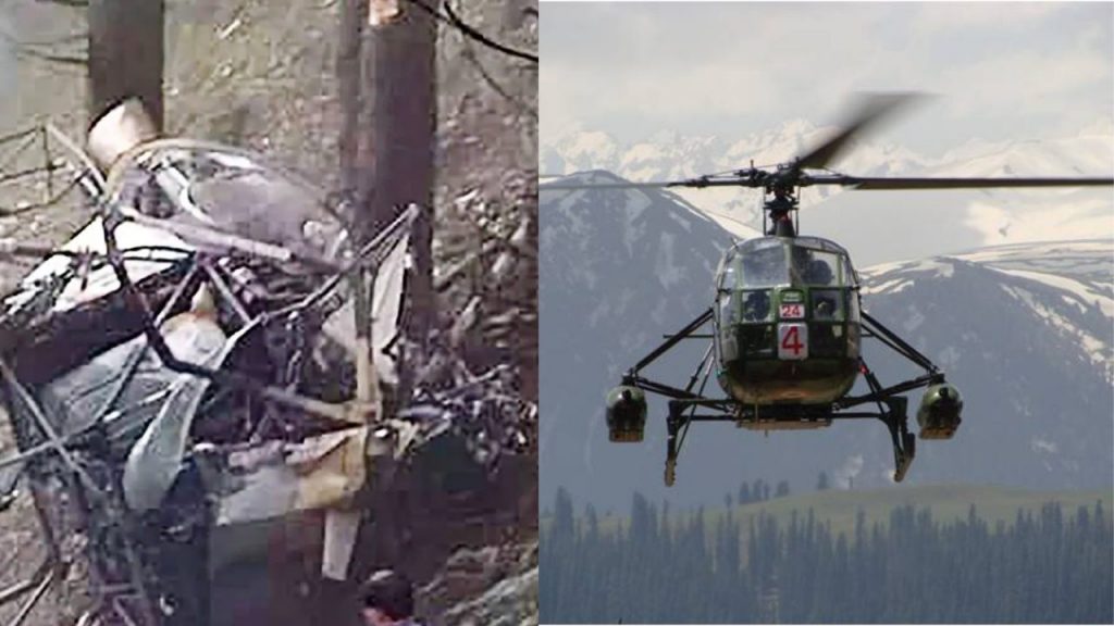 Army chopper crash lands due to bad weather in Udhampur, two injured - Wake Up Telangana