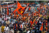 Hanuman flag removal row: Hindu activists protest ‘torture’ by Karnataka Police