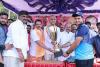 Harish Rao Attends Telangana Champion Trophy Cricket Tournament, Criticizes Oppositions Leadership