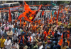 Hanuman flag removal row: Hindu activists protest ‘torture’ by Karnataka Police