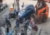  Driverless GHMC Earthmover Crashes into Vehicles in Hyderabad’s Mallapur