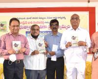 Prof. Madabhusi Sridhar releasing the Book titled Democracy prisoned by Governments