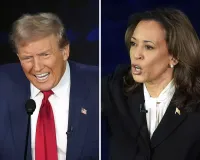 Harris, Trump cross swords on China and economy in debate