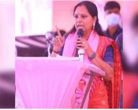 BRS MLC Kavitha targets PM Modi over Adani scandal