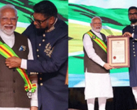 PM Modi conferred with Guyana’s ‘The Order of Excellence’, dedicates it to people of India