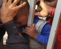 Video: Six-Year-Old Trapped in Grill at Yadgirigutta Temple Rescued