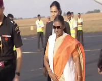 President Murmu arrives in Hyderabad on four-day visit