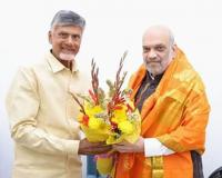 NDA leaders including Amit Shah, Chandrababu Naidu meet at BJP chief’s residence