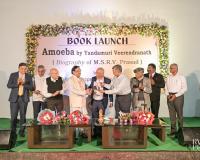 Hyderabad Celebrates Telugu Entrepreneur Motaparti Siva Rama Vara Prasad with Biography ‘AMOEBA’