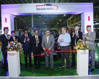 Isuzu Motors India Marks Major Milestone with One Lakh Vehicle Rollout from Sri City Facility