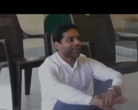 Telangana: District Collector Muzammil Khan Sits on Floor to Interact with Students