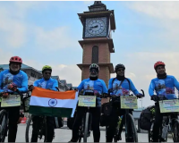 Kashmir to Kanyakumari: Cross-Country Cycling Expedition Kicks Off