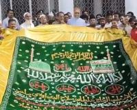 Asaduddin Owaisi sends chadar crafted by Hyderabad artisans to Ajmer Dargah