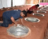 Pista House Sets Up Massive Haleem Bhatti Ahead of Ramadan