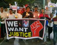 Hyderabad Youth Leaders Organize Candlelight March at Himayath Nagar for Justice for Misbha