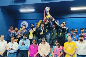 Telangana State Clinches Gold Medal in SGF Table Tennis Championship