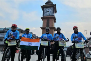 Kashmir to Kanyakumari: Cross-Country Cycling Expedition Kicks Off