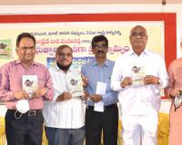 Prof. Madabhusi Sridhar releasing the Book titled Democracy prisoned by Governments