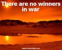 War Has No Winners