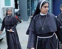 Nuns walkout from Mass