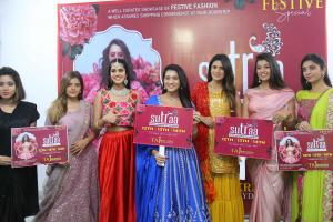 Actress Rashi Singh, Top Models at the Grand Curtain Raiser of Sutraa Exhibition-Festive 