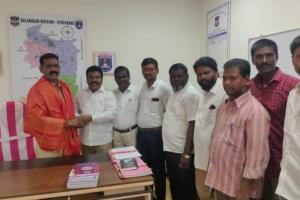Telangana State Private Employees Union felicitated ACP Ganagaram